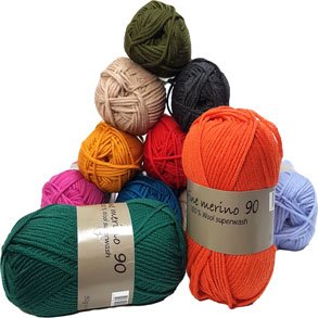 Hjertegarn Extrafine Merino 90 Uldgarn