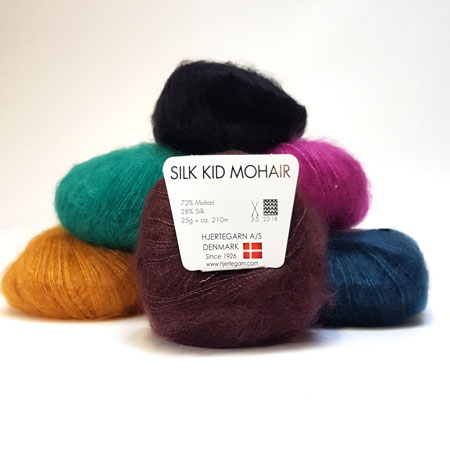 Lova Halsduk Kid Mohair Gron main image 1