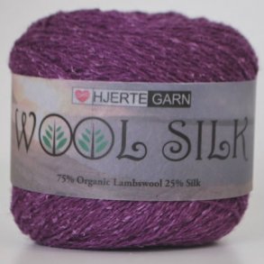 Wool silk - økologisk garn